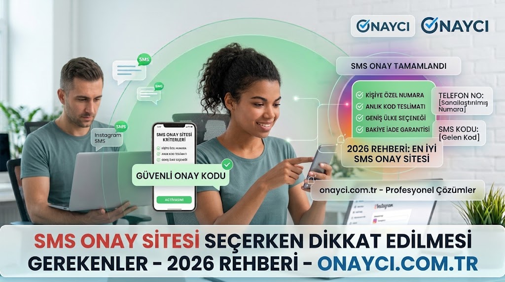 En İyi SMS Onay Sitesi - Güvenli Sanal Numara | onayci.com.tr