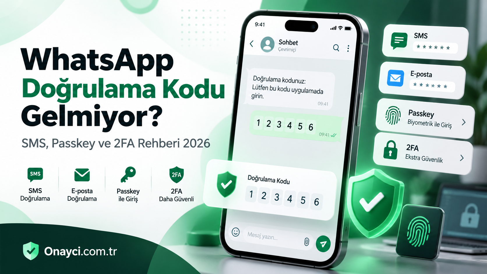 WhatsApp Doğrulama Kodu Gelmiyor? | Passkey 2026